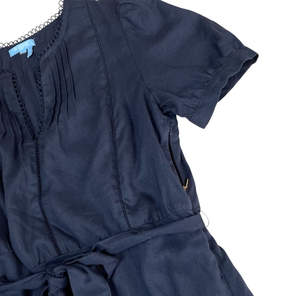 Draper James RSVP Puff Sleeve Tiered Dress Large - Picture 11 of 12